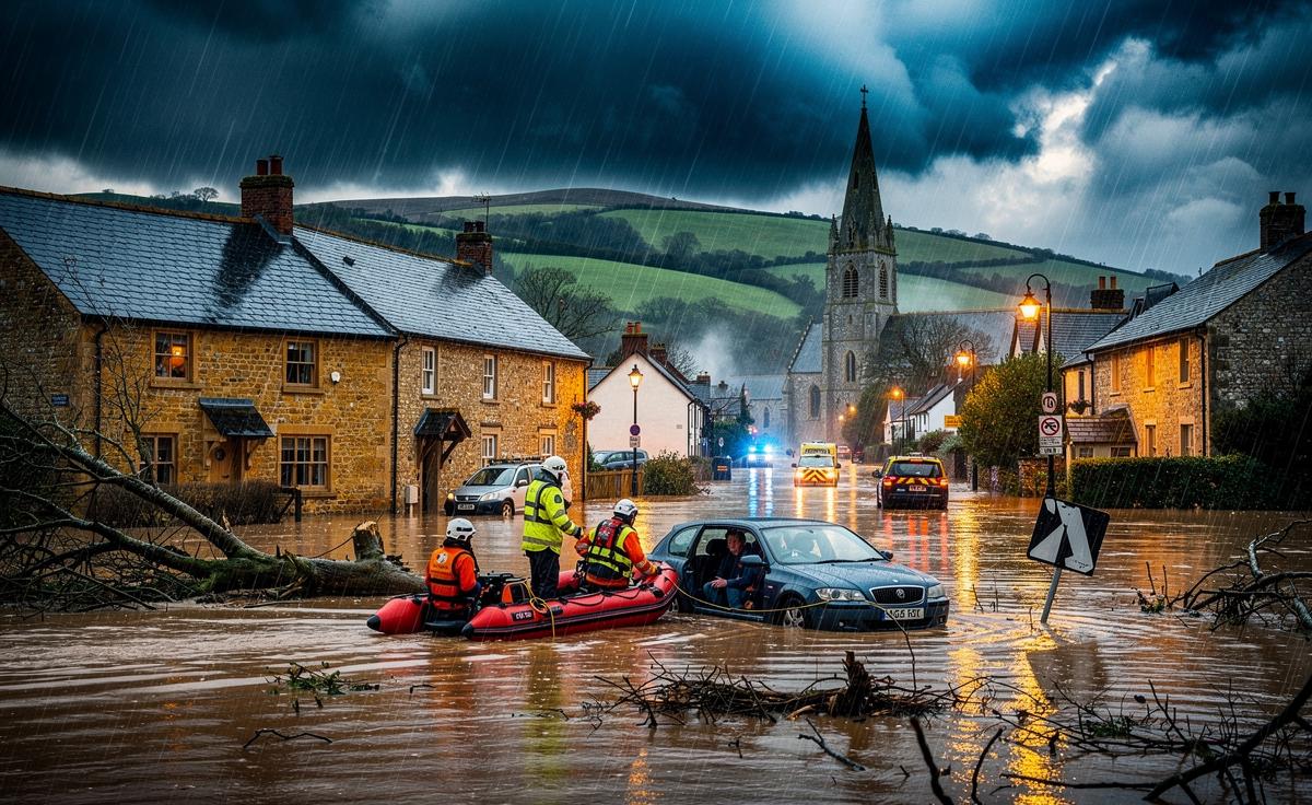 “Left to drown”: residents speak out as Storm Chandra exposes south-west’s resilience crisis