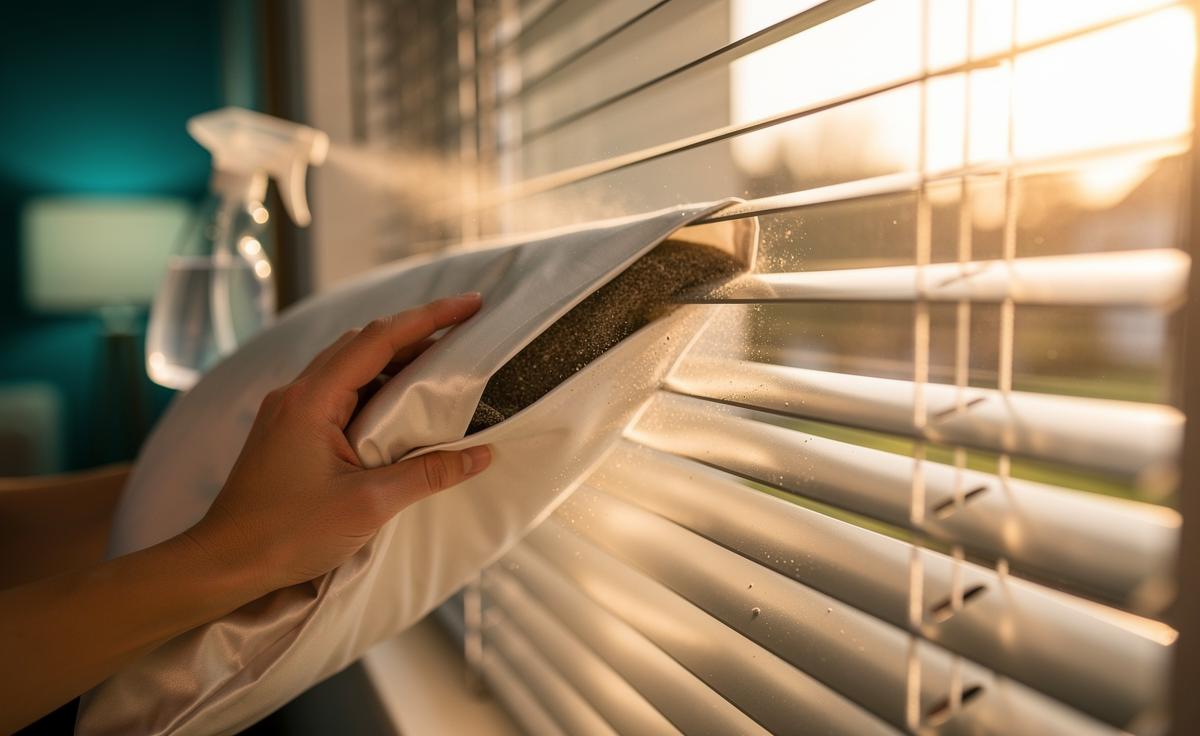 The pillowcase method that dusts blinds in seconds, professional cleaners say