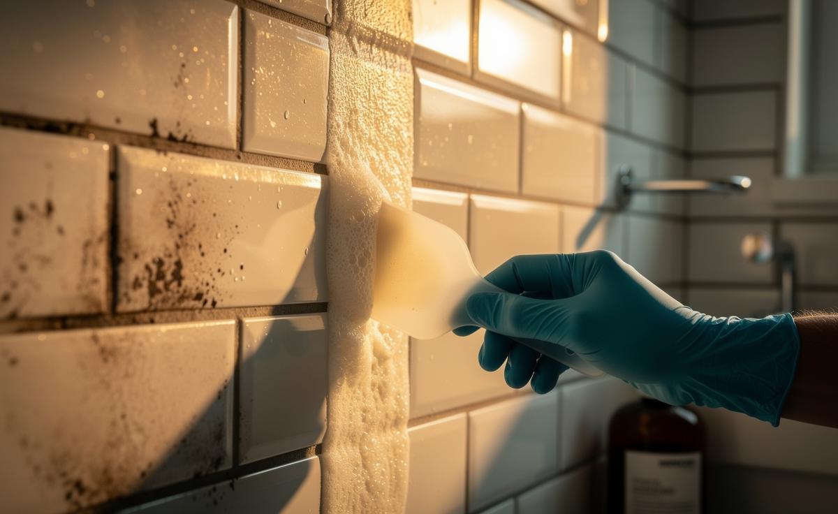 The two-ingredient paste that brightens grout without scrubbing, tile specialists reveal
