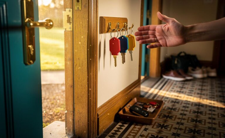 A simple way to organise keys that may cut daily stress immediately