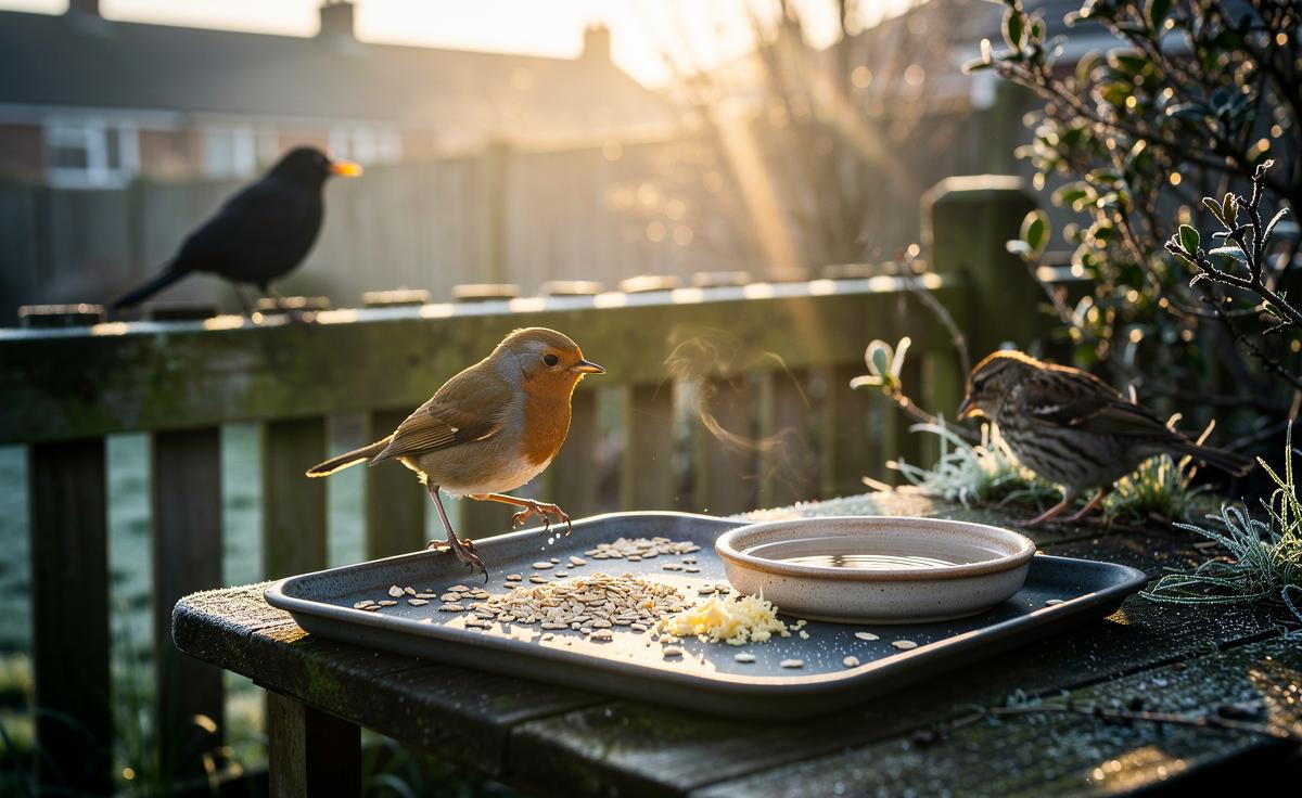 Gardeners across Britain are using this cheap trick to attract birds every morning