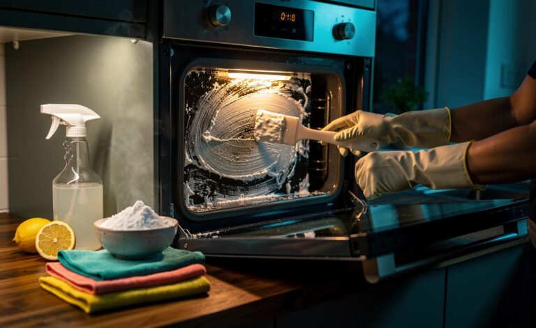 How to clean your oven naturally so grease loosens overnight, according to professionals
