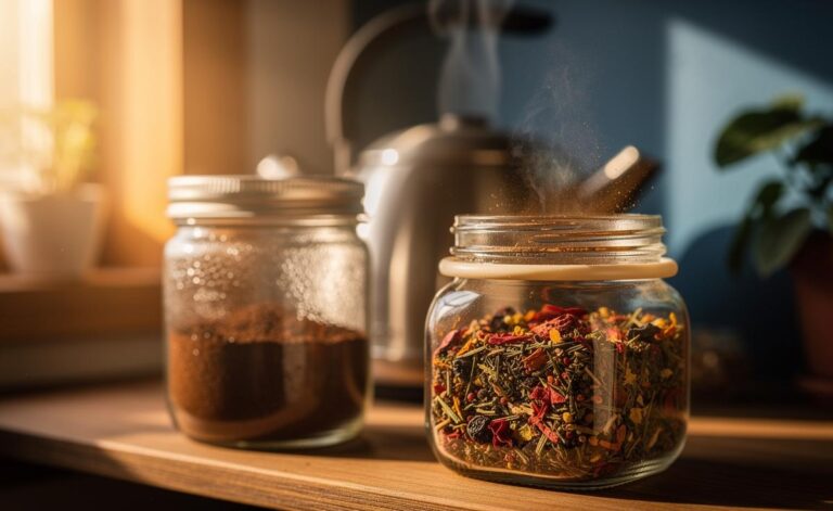 Keeping lids slightly loose on storage jars: how pressure balance prevents stale odours