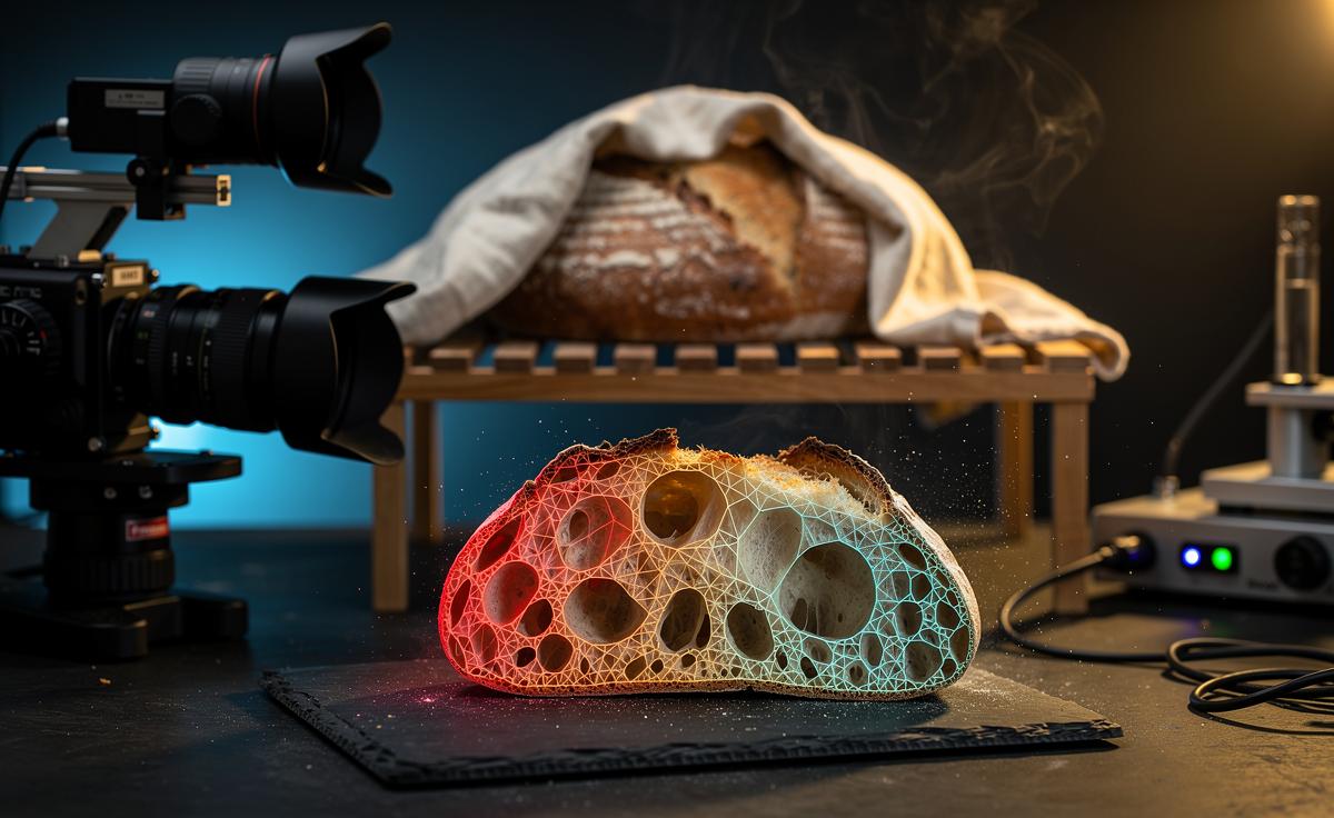 Researchers rediscover a 1912 bread-resting method and link it to modern crumb-structure measurements today.