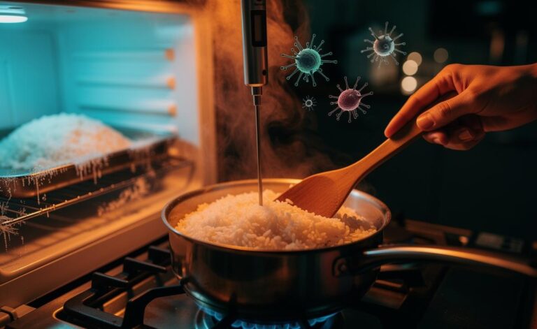 Scientists warn that reheating rice above 74°C still leaves room for bacterial debates among food safety researchers.