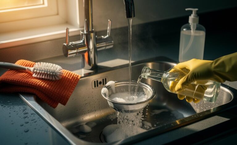 The 3-step sink cleaning routine plumbers say prevents lingering odours