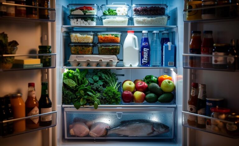 The fridge shelf arrangement food safety experts say prevents spills and waste