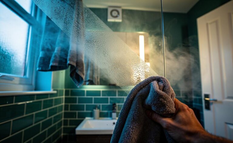 The simple towel trick that dries bathrooms faster and prevents mould