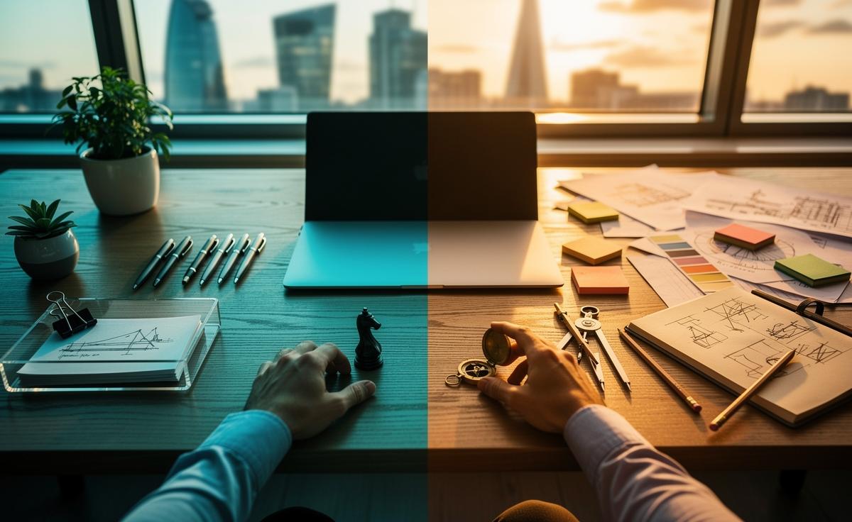 What keeping your desk organized signifies about your decision-making style, according to behavioral insights.