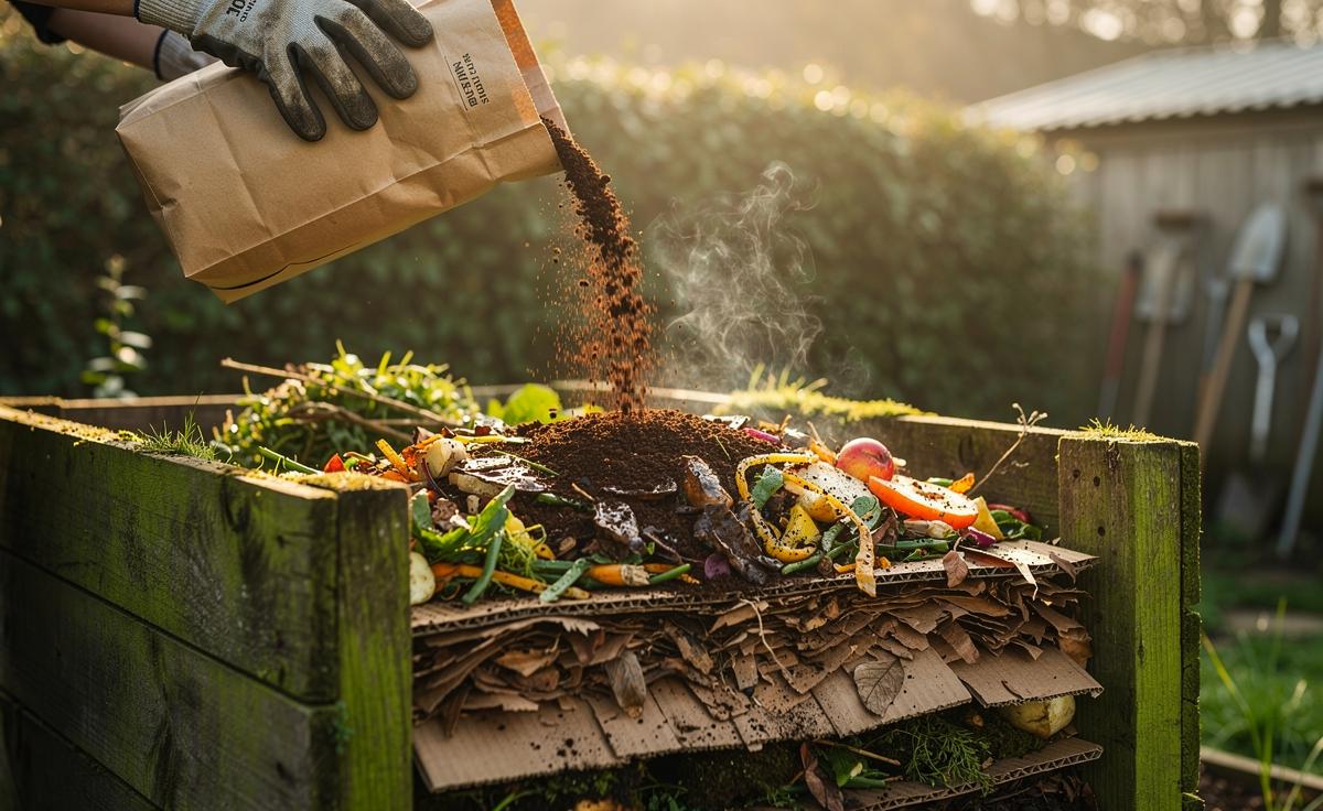 Why adding coffee grounds to compost speeds up decomposition, experts say