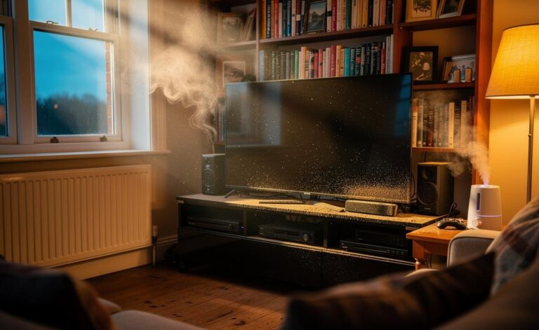 Why dust settles faster in warm rooms, according to household scientists