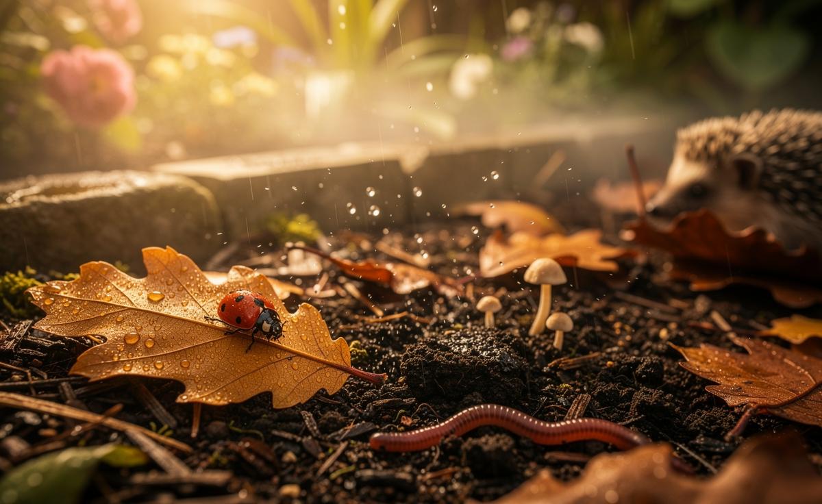 Why leaving leaves on soil improves gardens, according to ecologists
