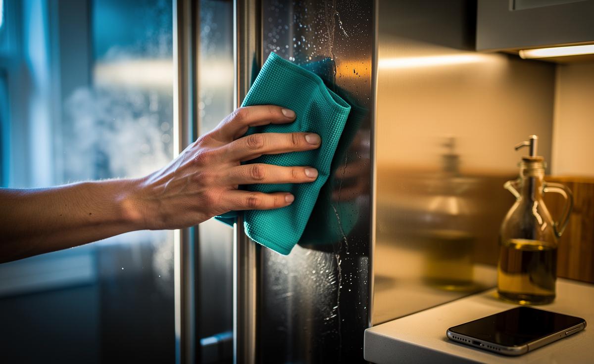 Wiping kitchen handles before cooking: how grease transfer builds unnoticed grime