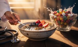 A nutritionist shares why oats are a far better breakfast choice than cereal.