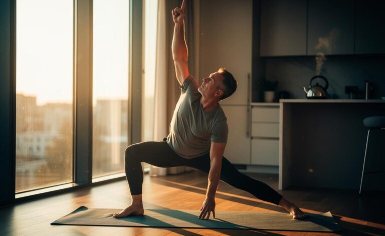 After 40: This morning stretch helps reduce joint stiffness and boosts flexibility