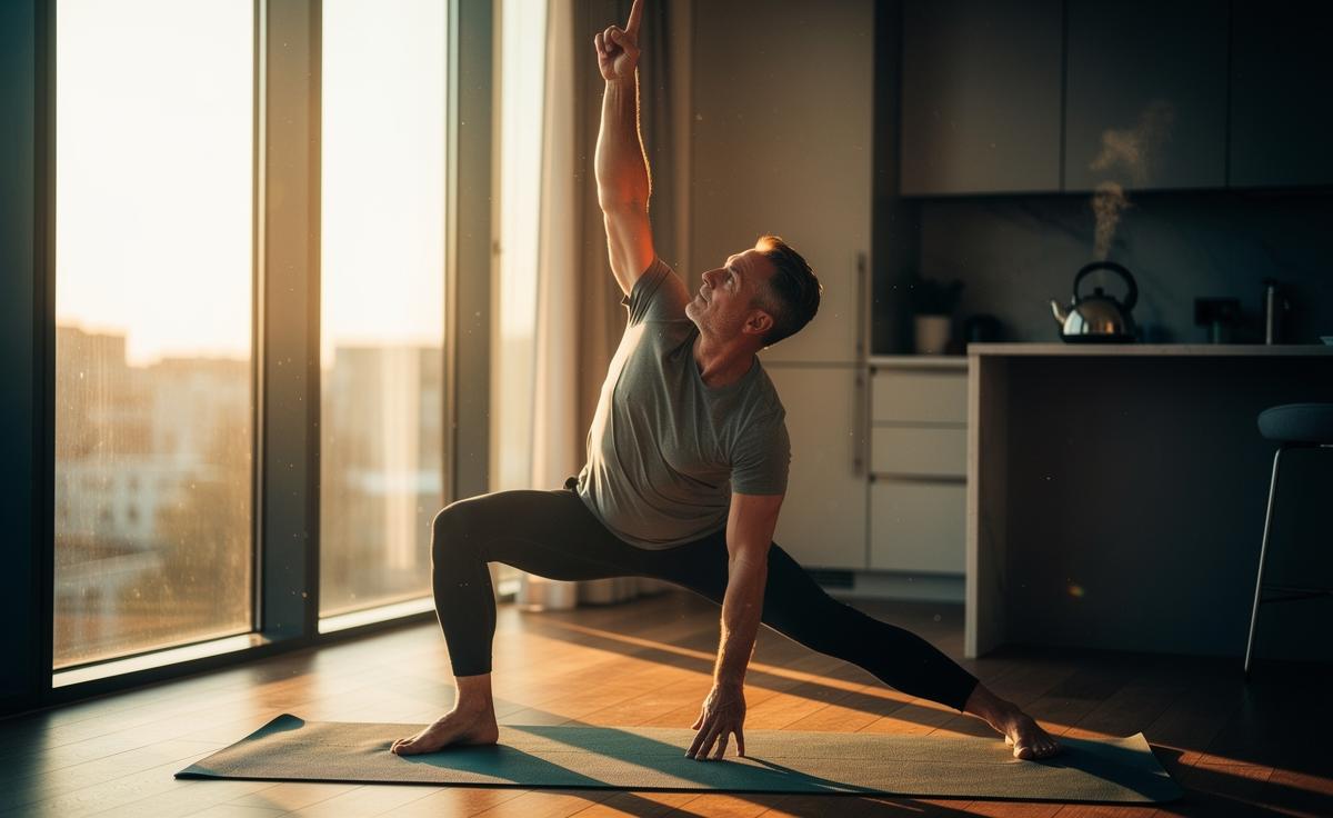 After 40: This morning stretch helps reduce joint stiffness and boosts flexibility