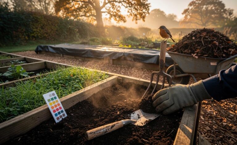 How to prepare soil this autumn for healthier veggie harvests next spring.