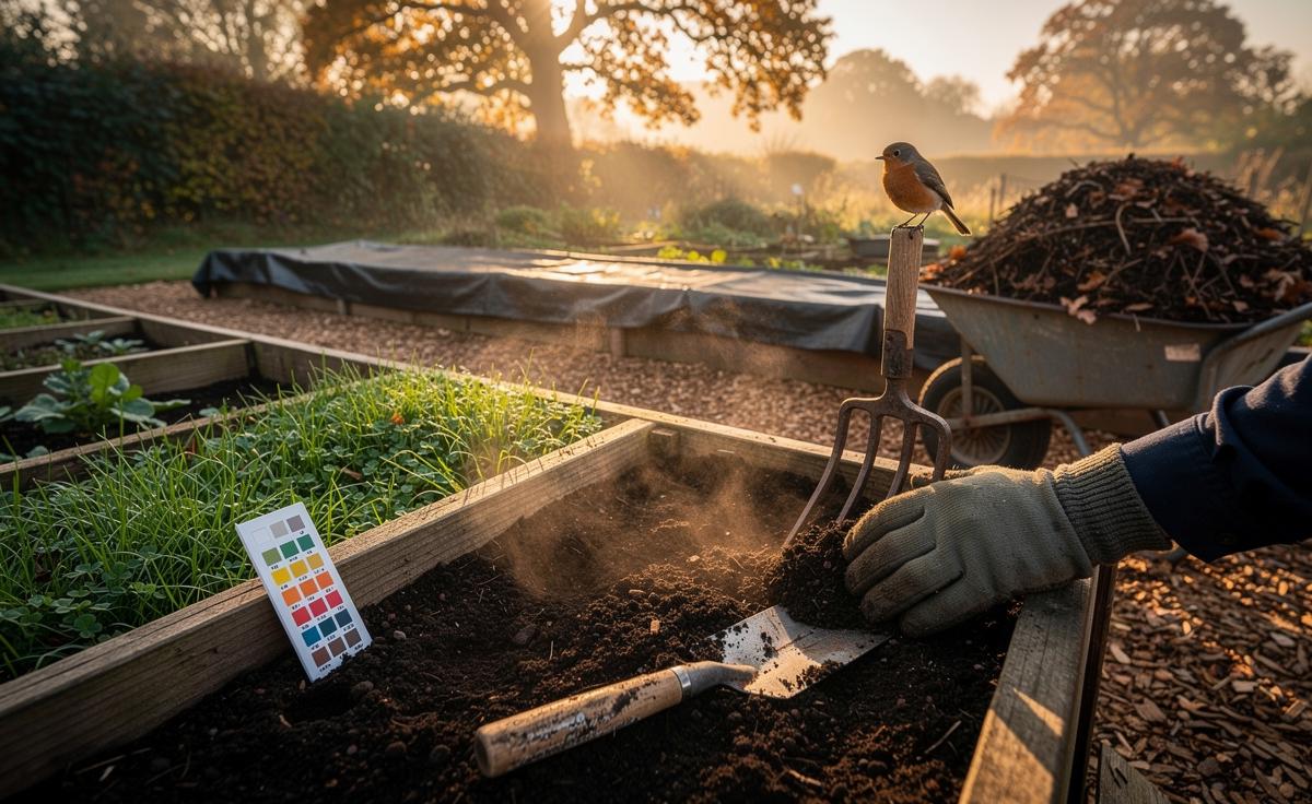 How to prepare soil this autumn for healthier veggie harvests next spring.