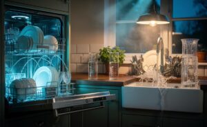 Why dishwashers are more efficient than handwashing and cut water use significantly.