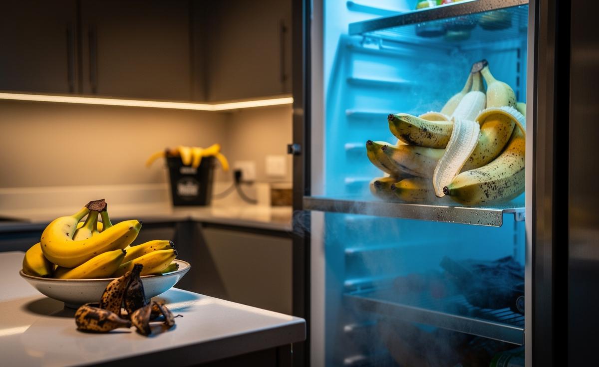 Why keeping bananas in the fridge extends their life and reduces food waste.